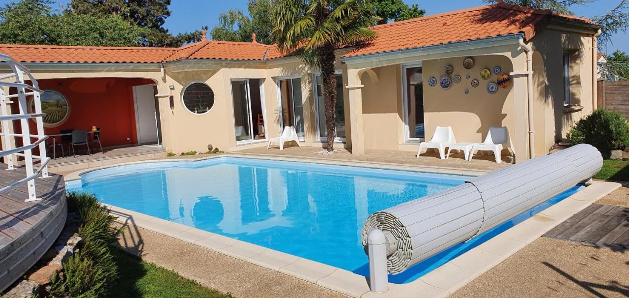 Gite Calme #2 Ou 3 Pers #Piscine #Cholet #Wifi Haut Debit #Travailleurs Thales Lacroix Et Autres Entreprises #Petits Dejeuners Et Repas Possibles Sur Demande Le May-sur-Evre Eksteriør billede